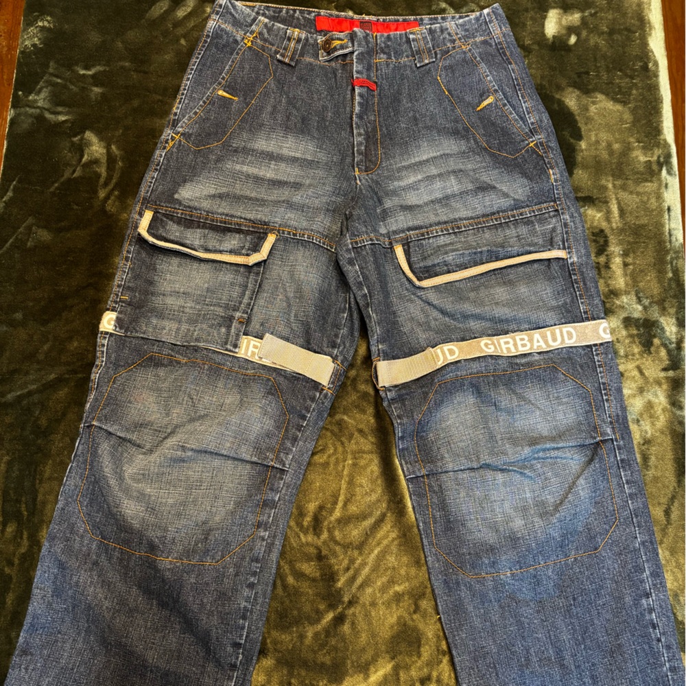 Marithe Francois Girbaud Dark Blue Relaxed Men's Jeans